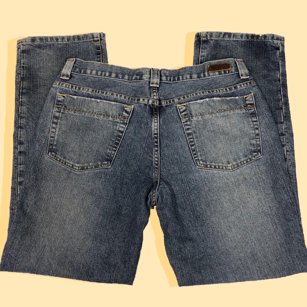 Calvin Klein Distressed Cropped Jeans Pioneer 10